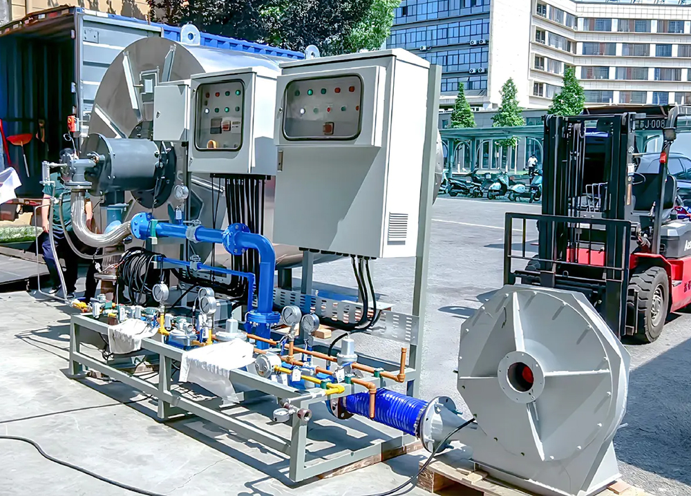 Diesel Oil-Fired Hot Gas Generator | Custom Solution for Sierra Leone Cement Industry